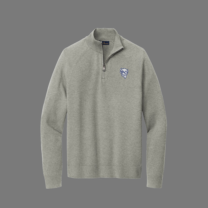 Men's Cotton Stretch 1/4-Zip Sweater