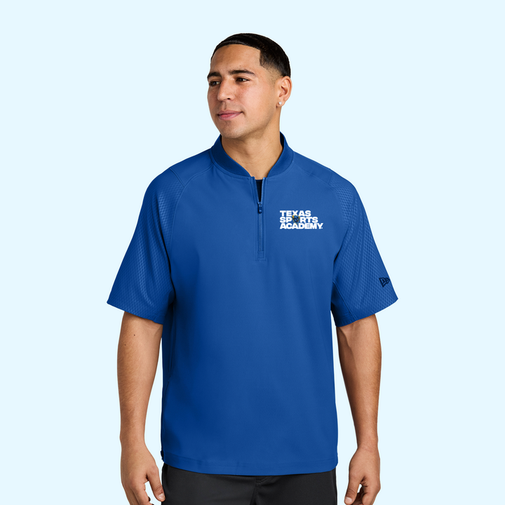 Cage Short Sleeve 1/4-Zip Jacket