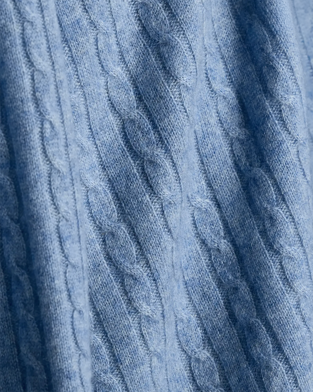 Cable Knit Cashmere Throw